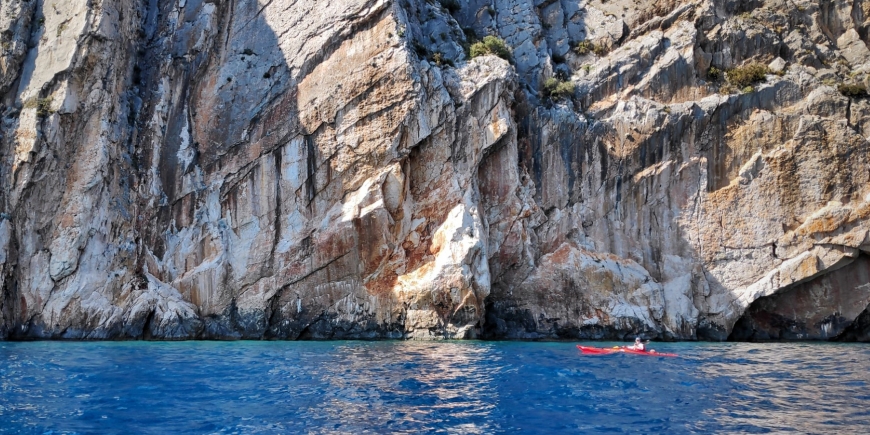 Exploring Hvar Island by sea kayak - AndAdventure Croatia