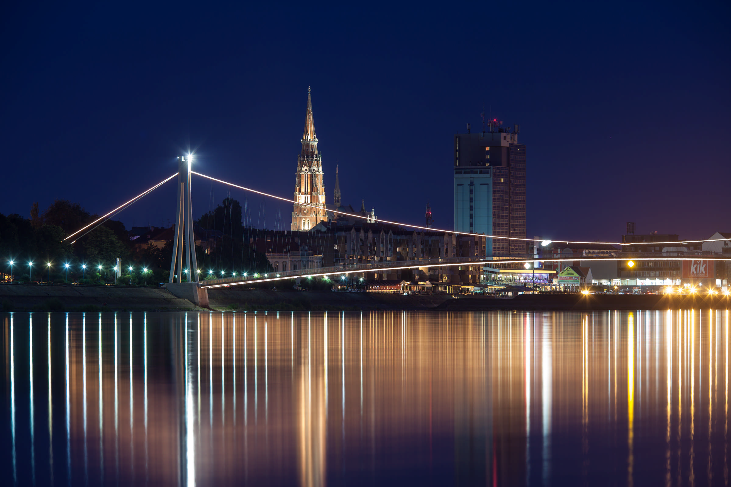 Osijek night view