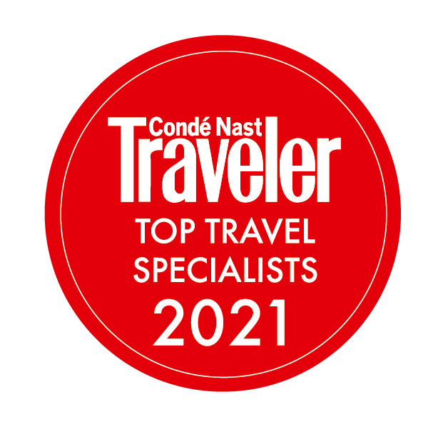 Conde Nast Traveler Top Travel Specialist logo - AndAdventure