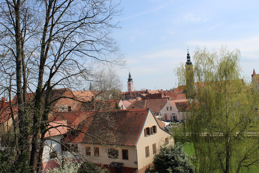 Varazdin - view of the town centre