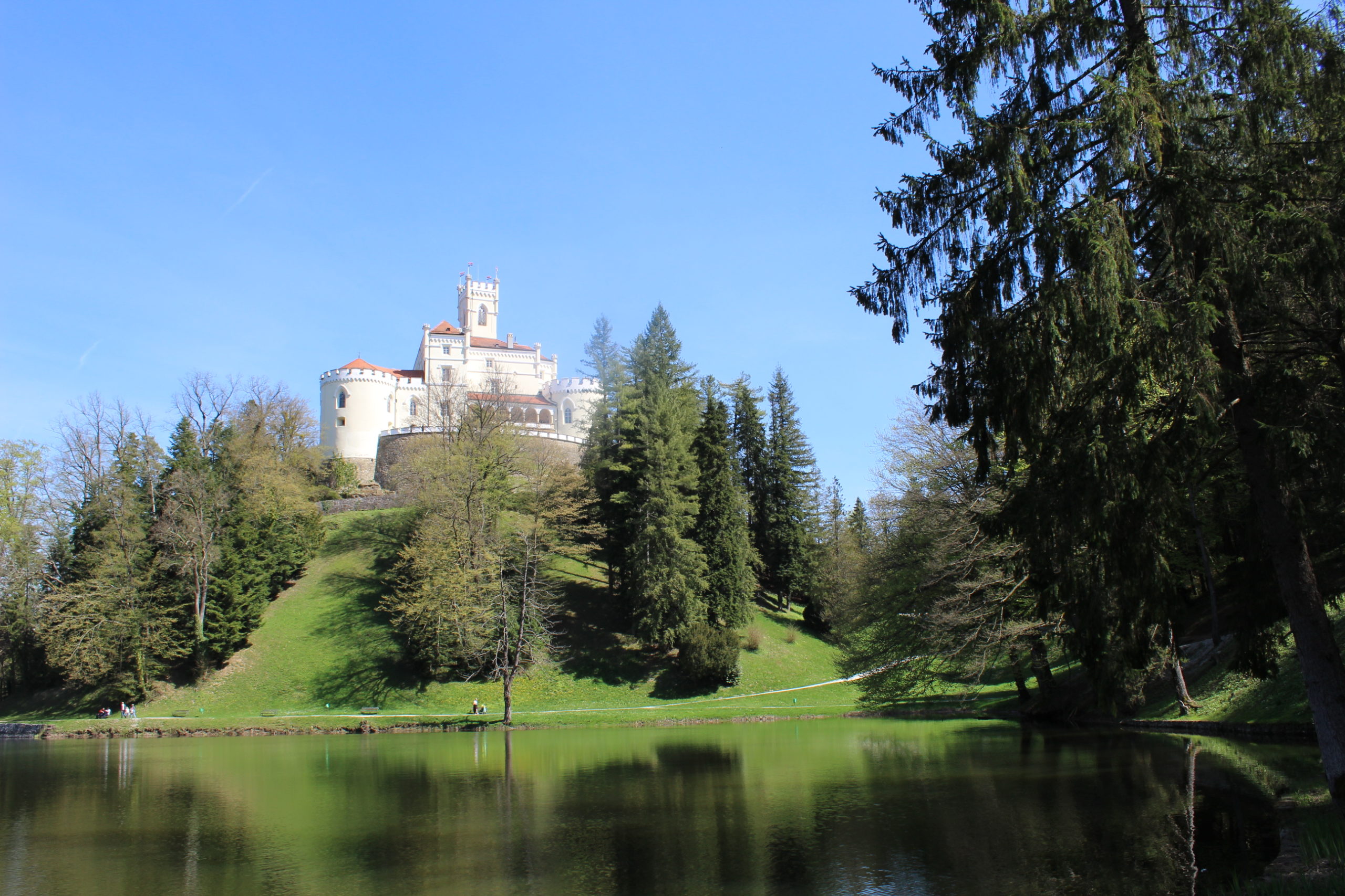 Trakoscan castle - the most beutiful castle in Southern Europe